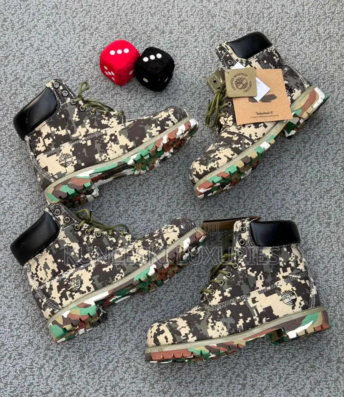 Original Timberland Unique Digital Camouflage Boot
