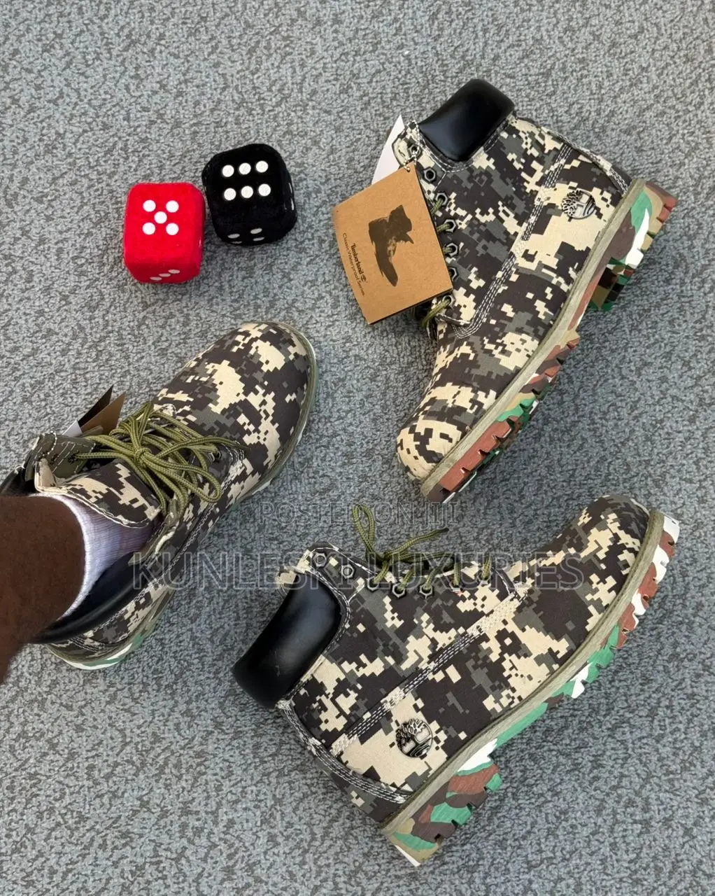 Original Timberland Unique Digital Camouflage Boot