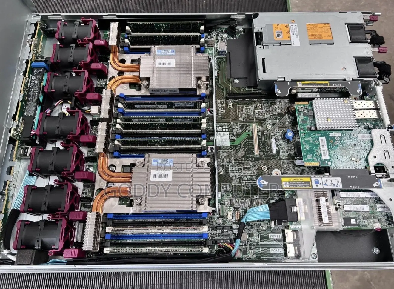 Server HP ProLiant DL360 Gen9 32GB Intel Xeon HDD 2T