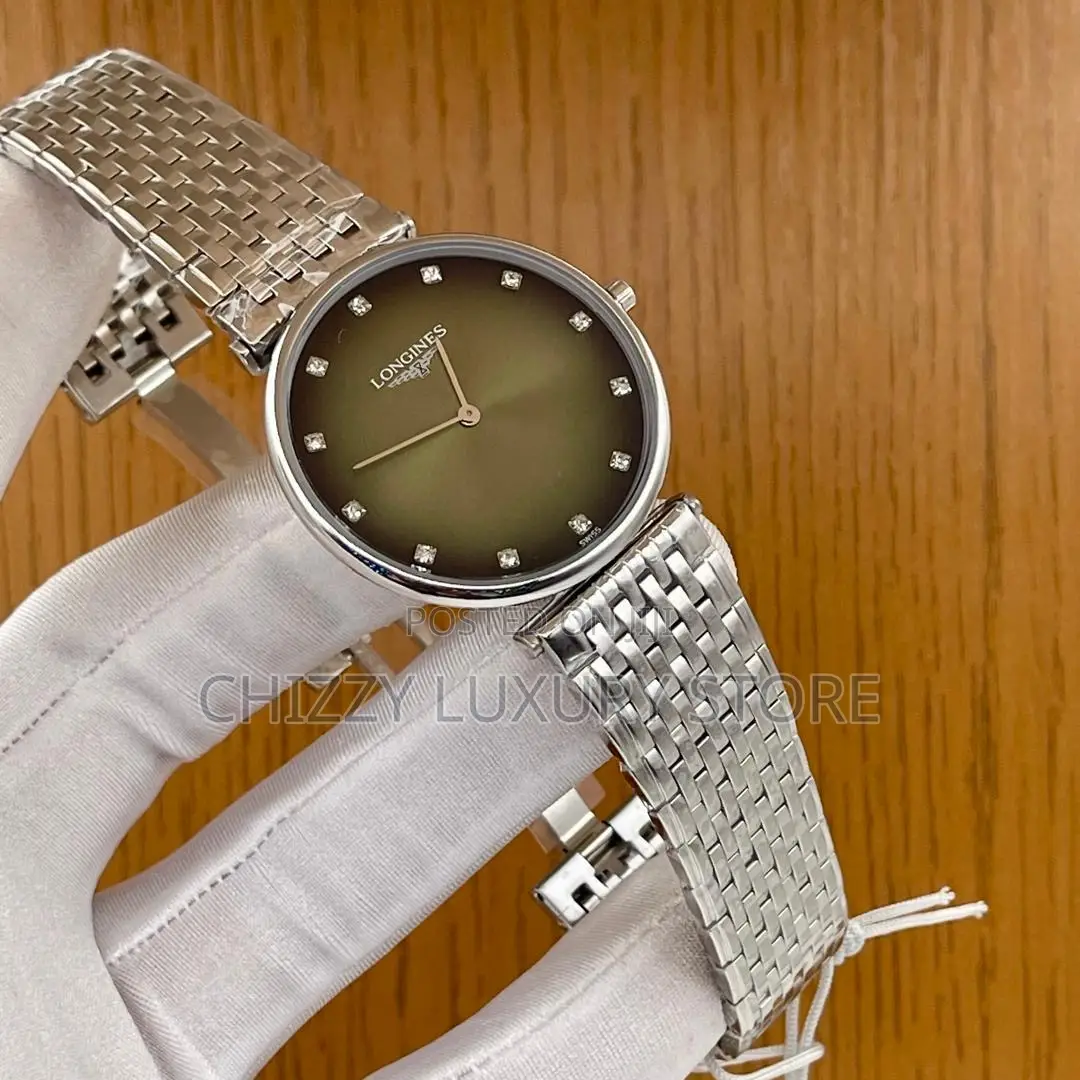 Longines Quality Luxury Ladies Chain Strap Wristwatch