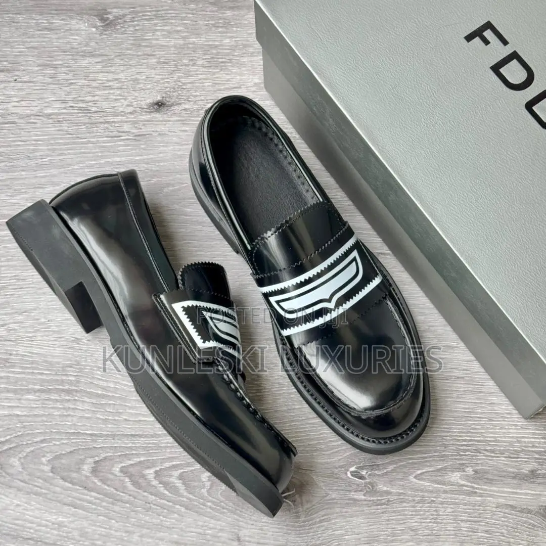 Original FDCP Patent Leather Loafers Shoes