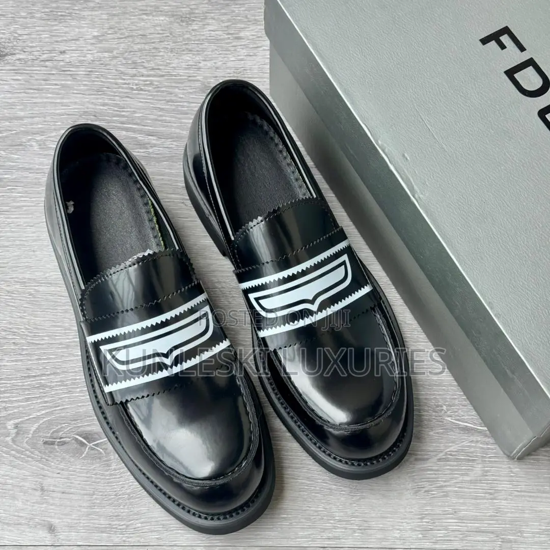 Original FDCP Patent Leather Loafers Shoes