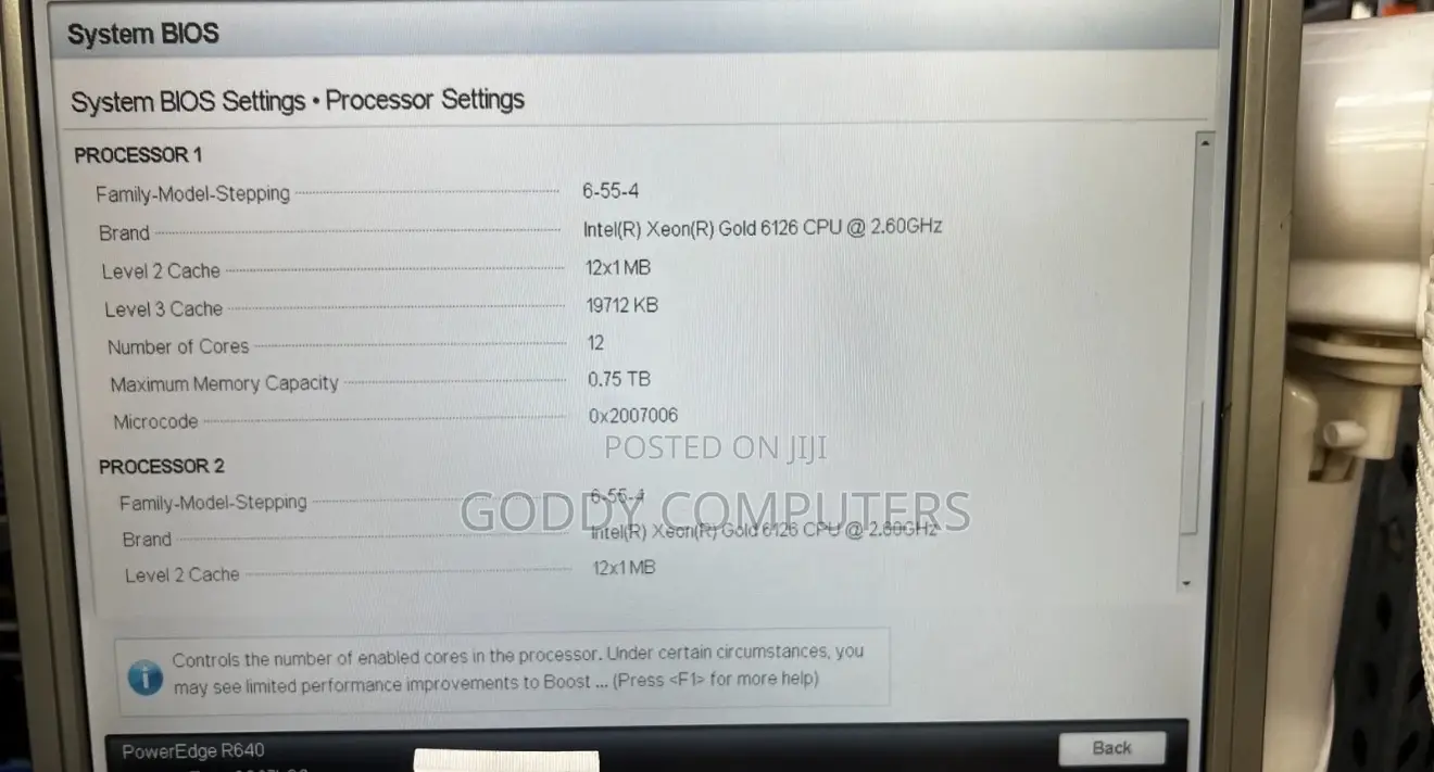 Server Dell PowerEdge R640 32GB Intel Xeon HDD 2T