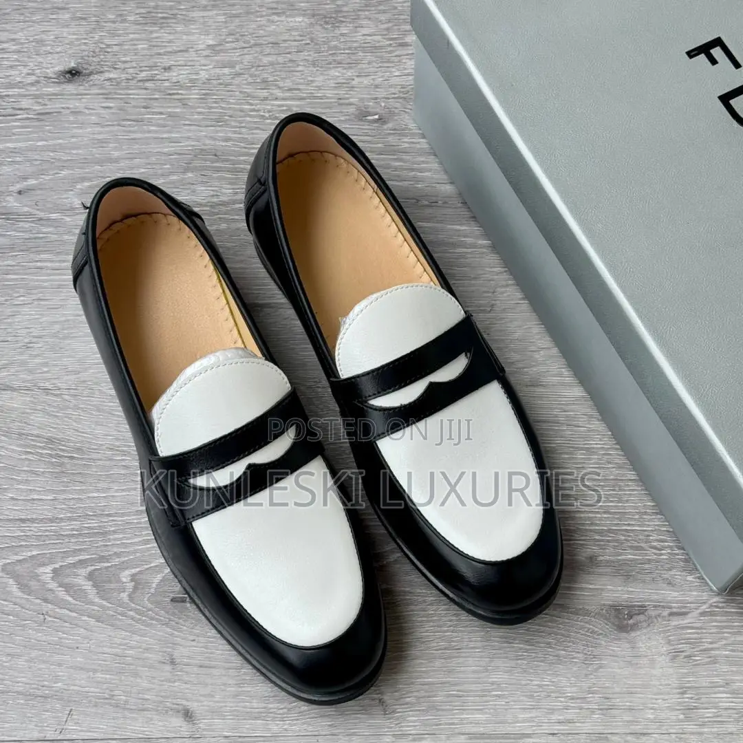Original FDCP Two—Tone Penny Loafers Shoes