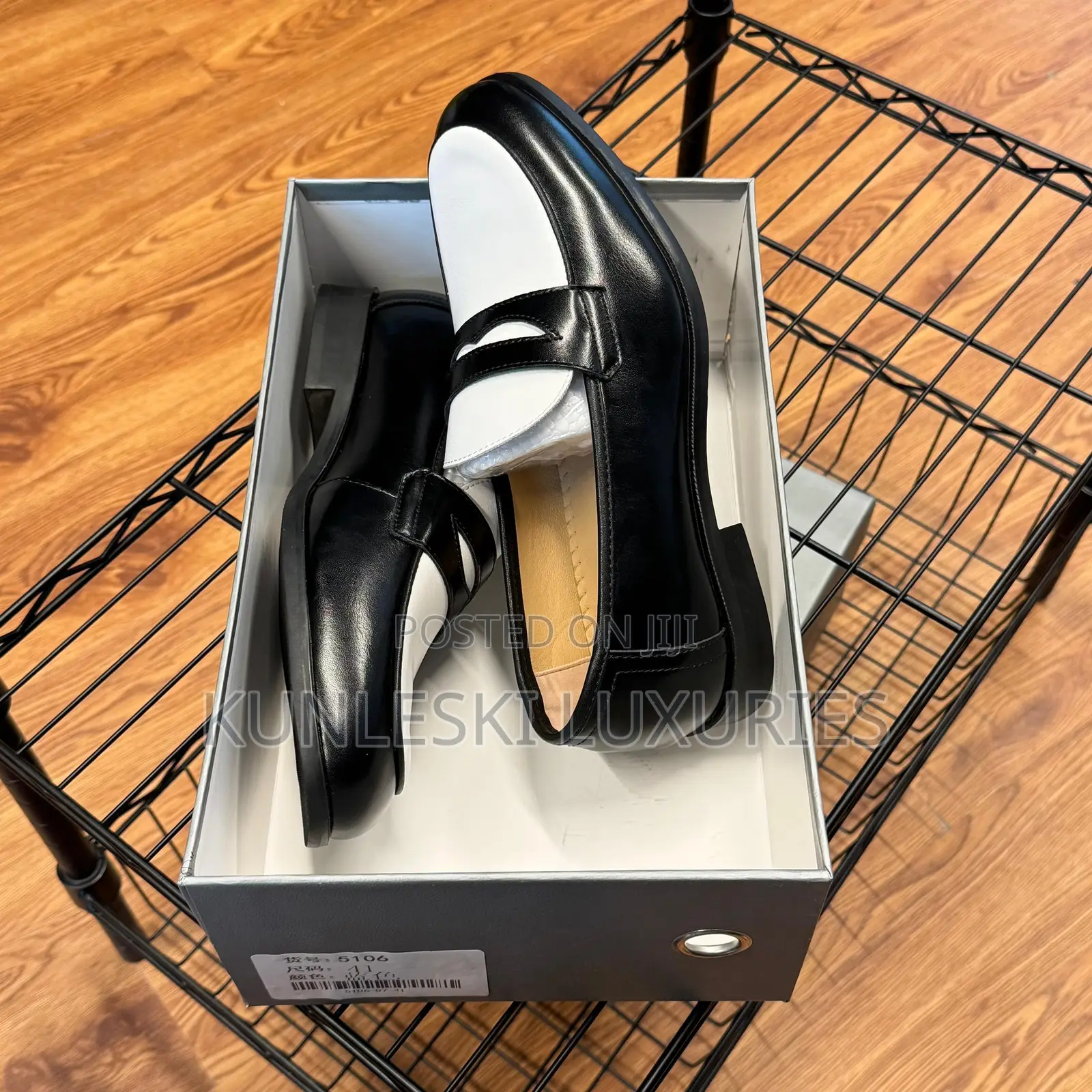 Original FDCP Two—Tone Penny Loafers Shoes
