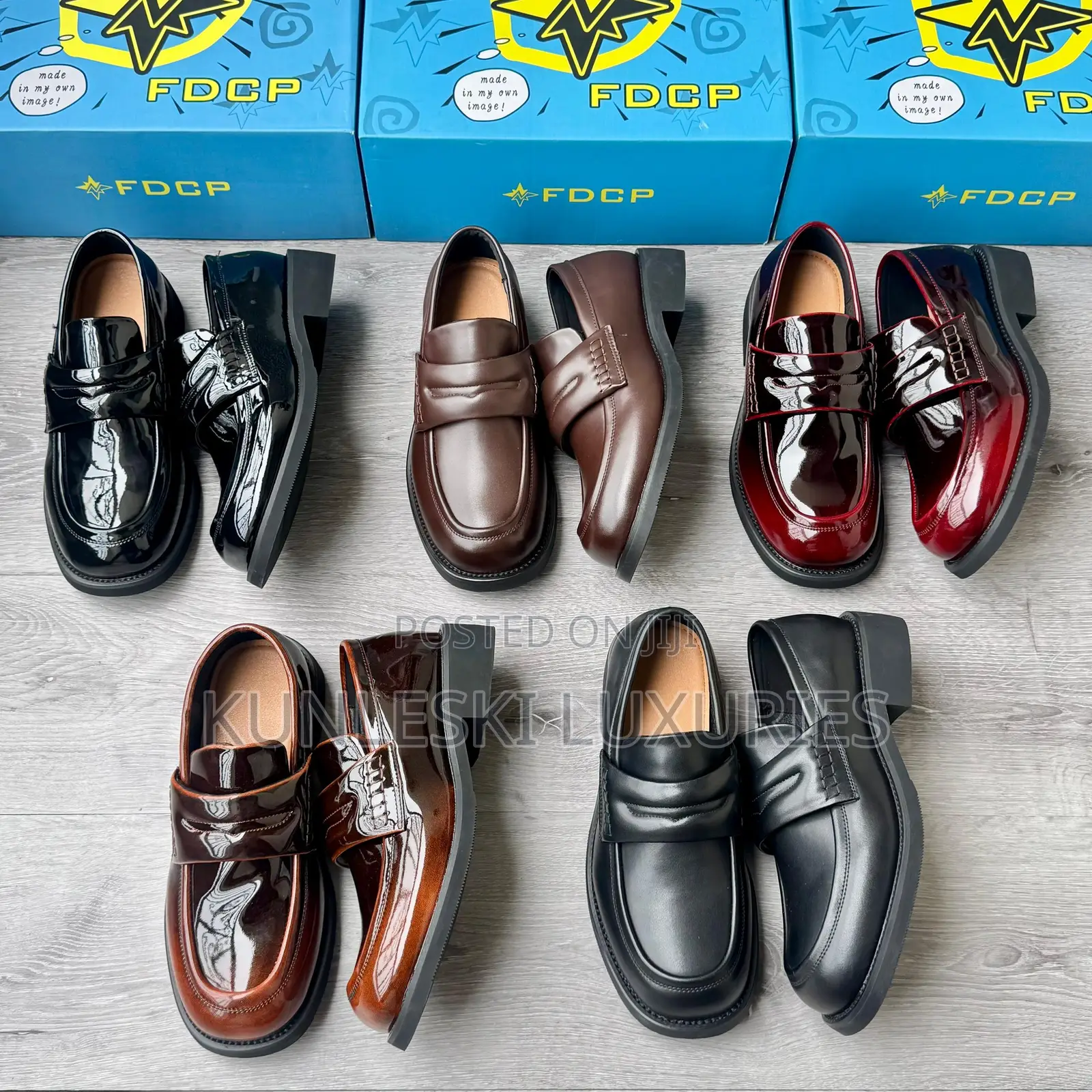 Original FDCP Slip-on Chunky Loafers Shoes