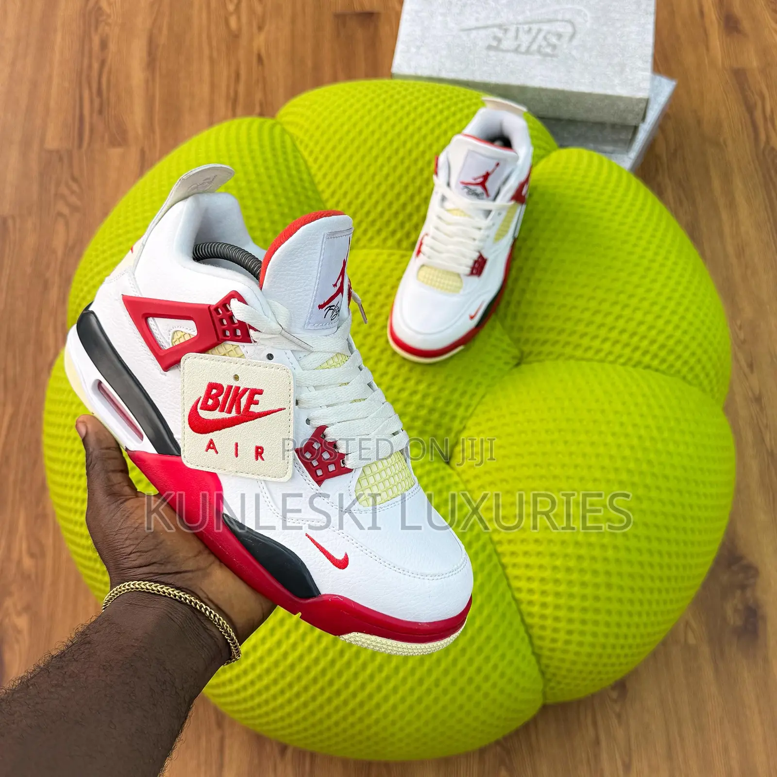Original Nigel Sylvester X Air Jordan 4 Og Sneakers