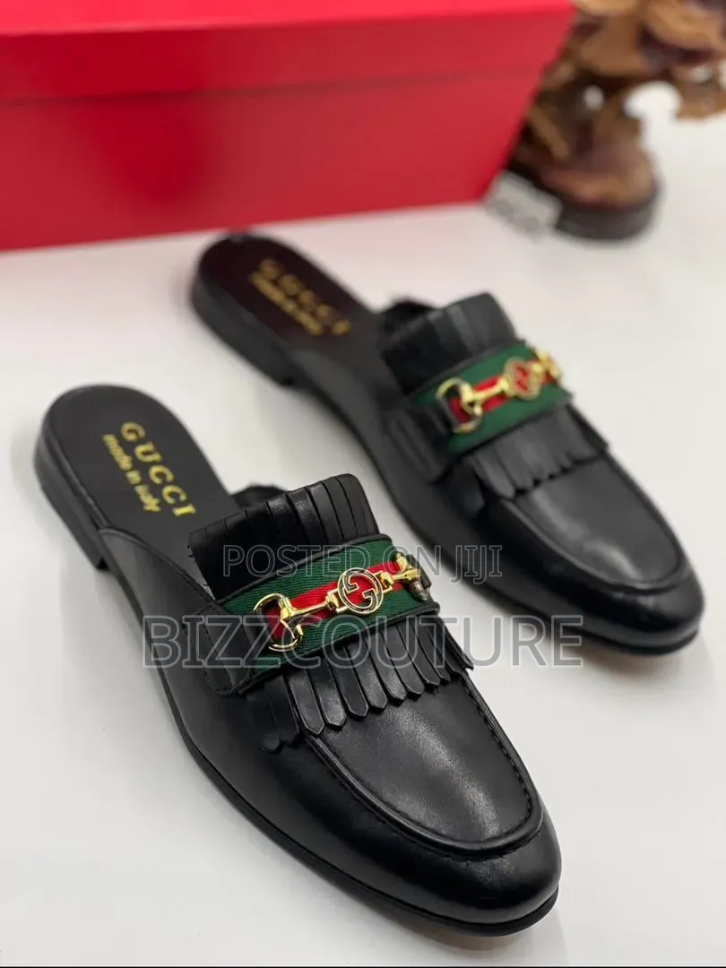 Original Italian Gucci Half Shoes Available in Store
