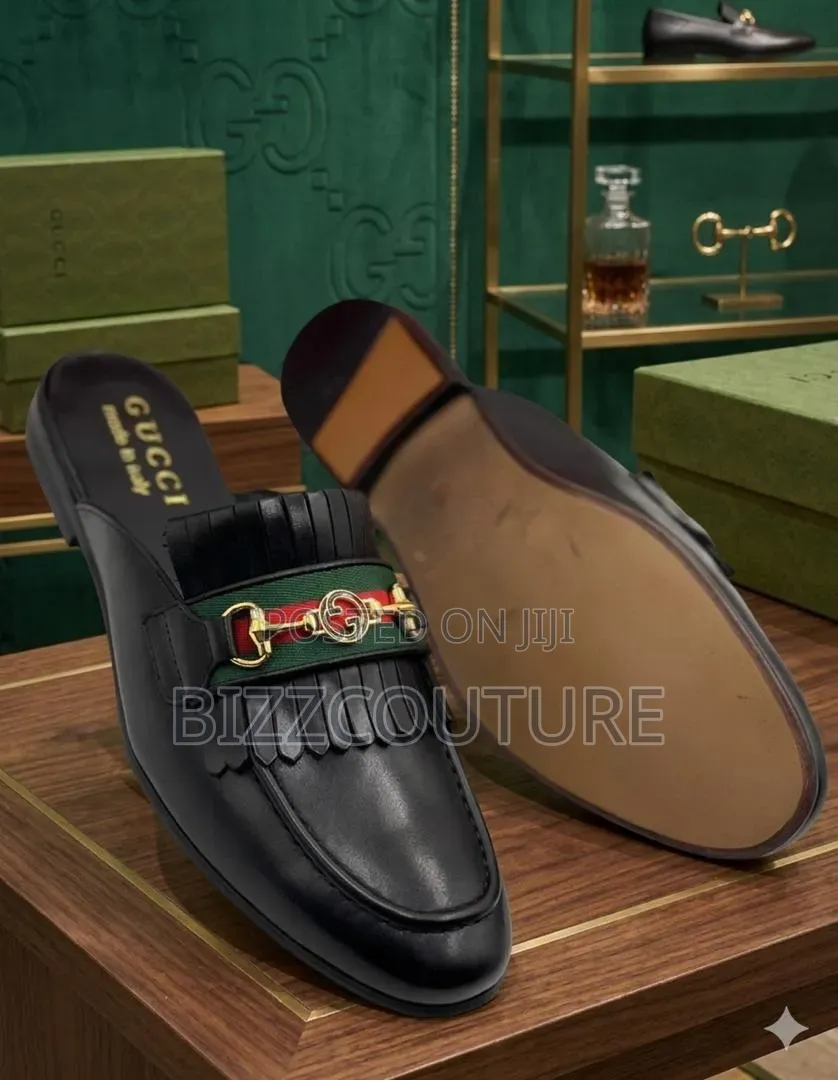 Original Italian Gucci Half Shoes Available in Store