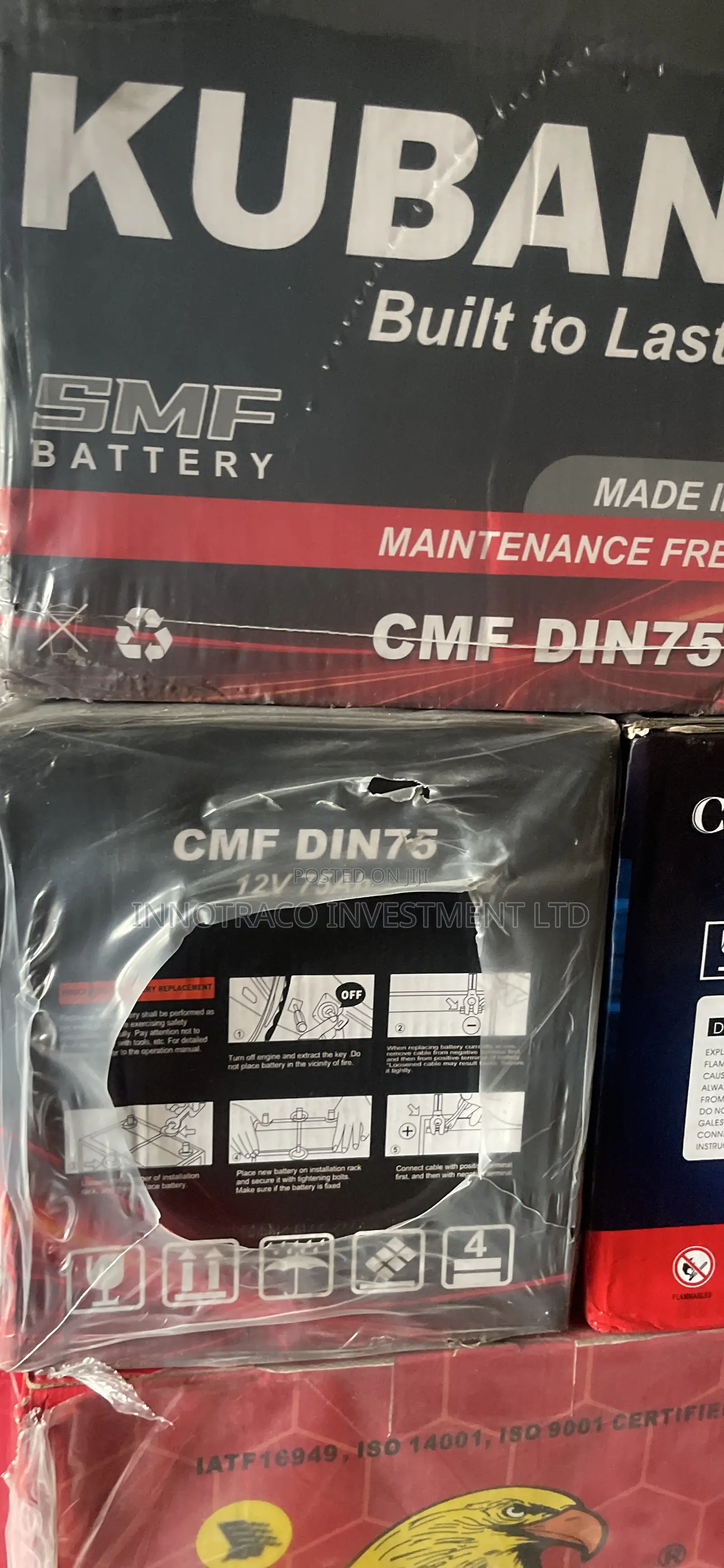 Car Battery 75ah Swap