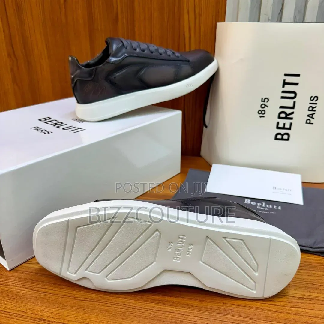Original Italian Berluti Sneakers Available in Store