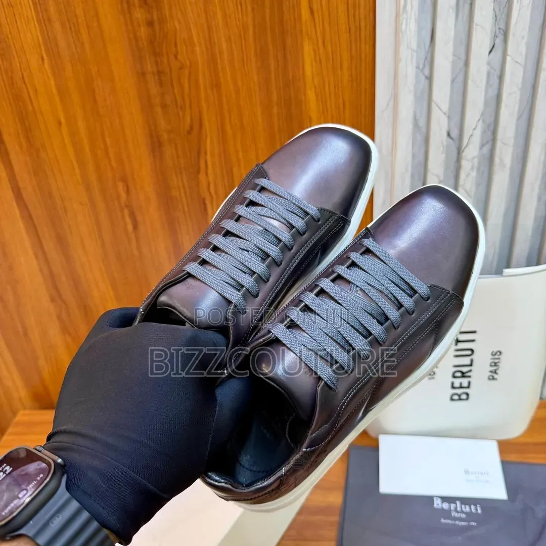 Original Italian Berluti Sneakers Available in Store