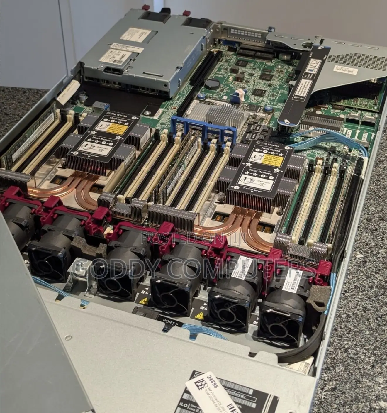 Server HP ProLiant DL360 Gen10 32GB Intel Xeon HDD 2T