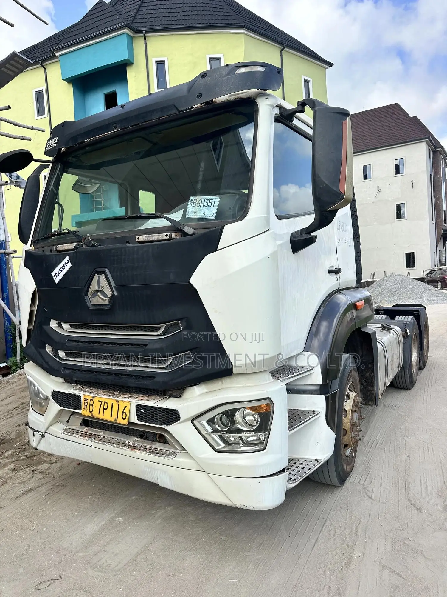 Howo Truck Head 2020 White