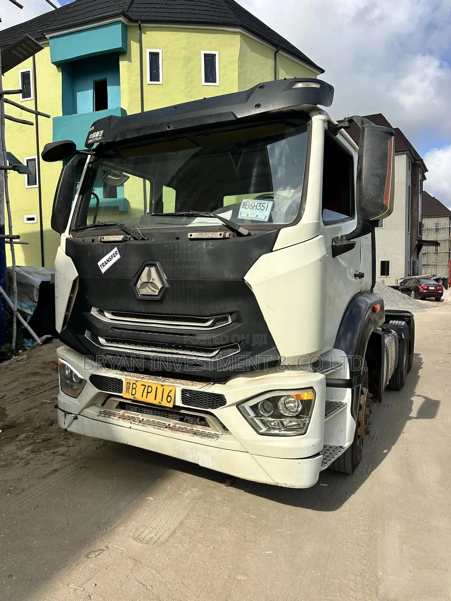 Howo Truck Head 2020 White