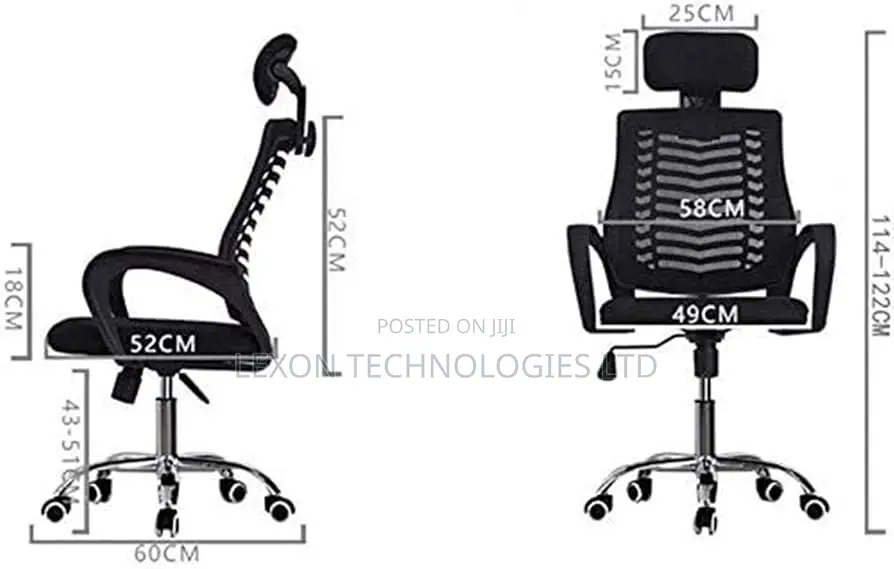 Victory Office Chair With Headrest