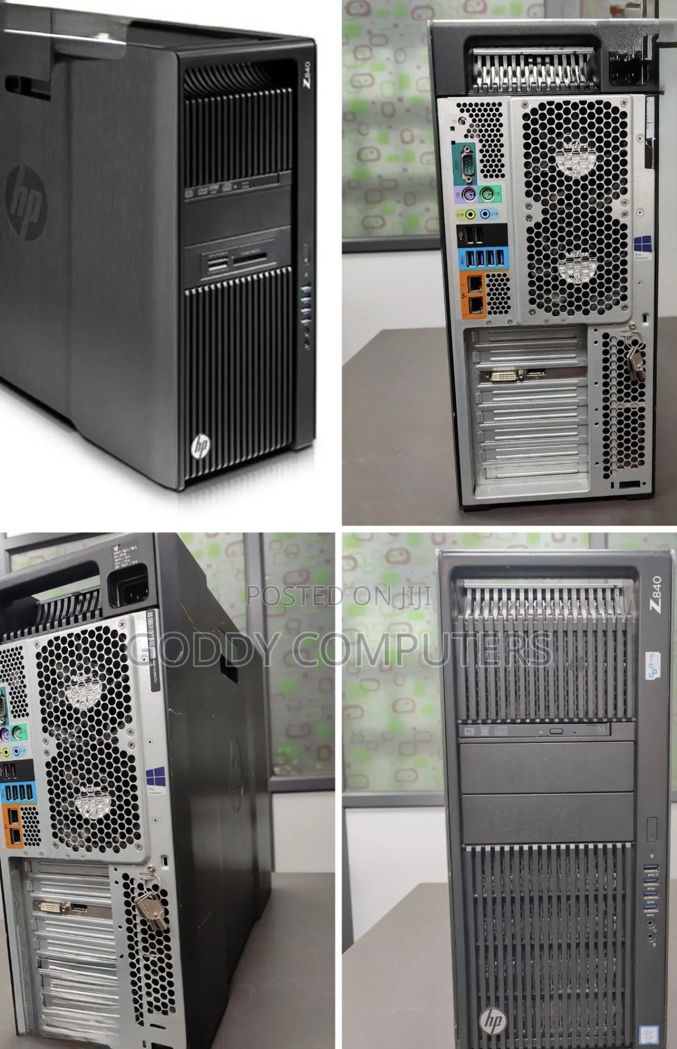 Desktop Computer HP Z840 32GB Intel Xeon SSD 512GB