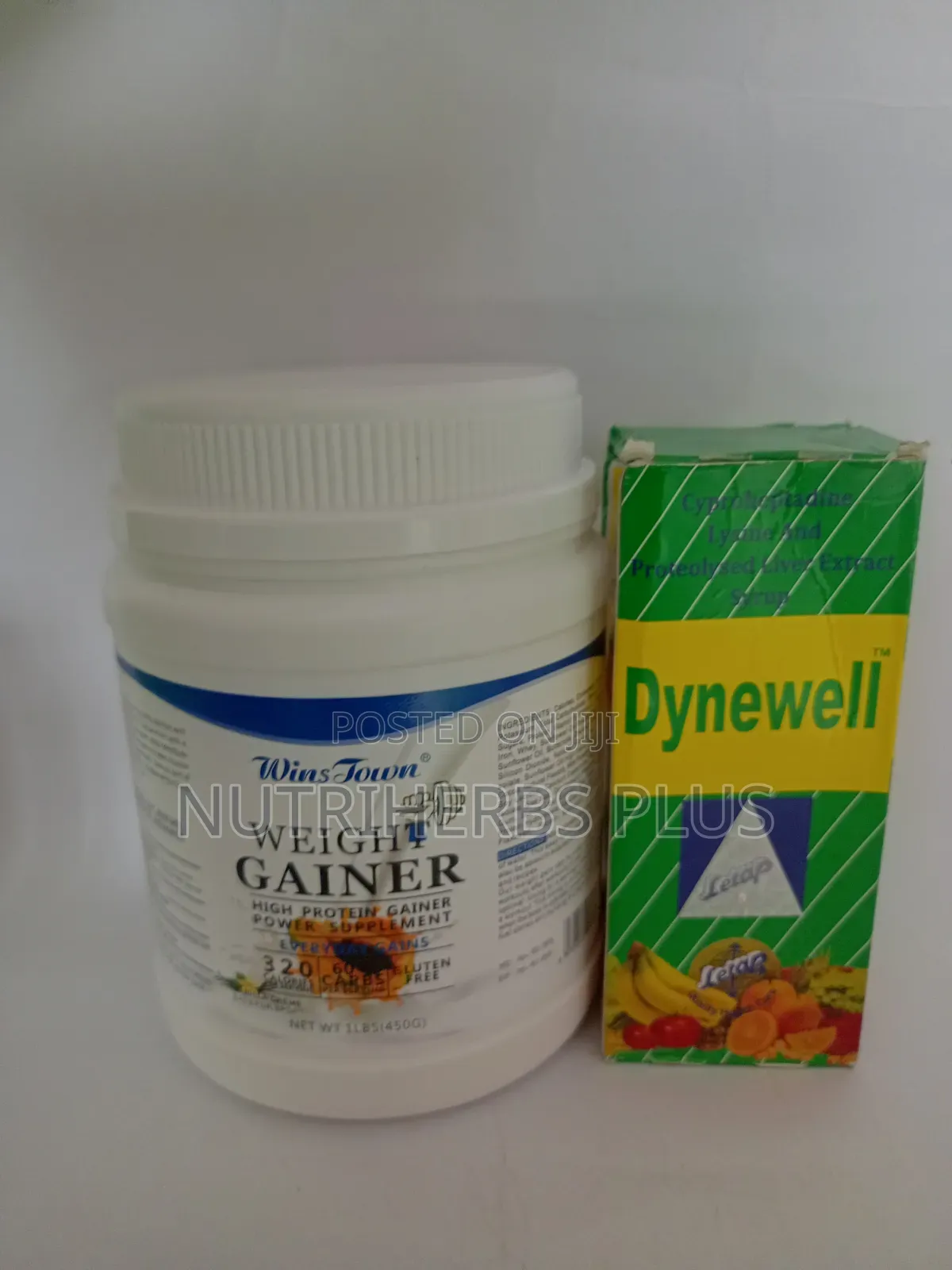 Winstown Weight Gain Protein Powder and Dynwell Syrup