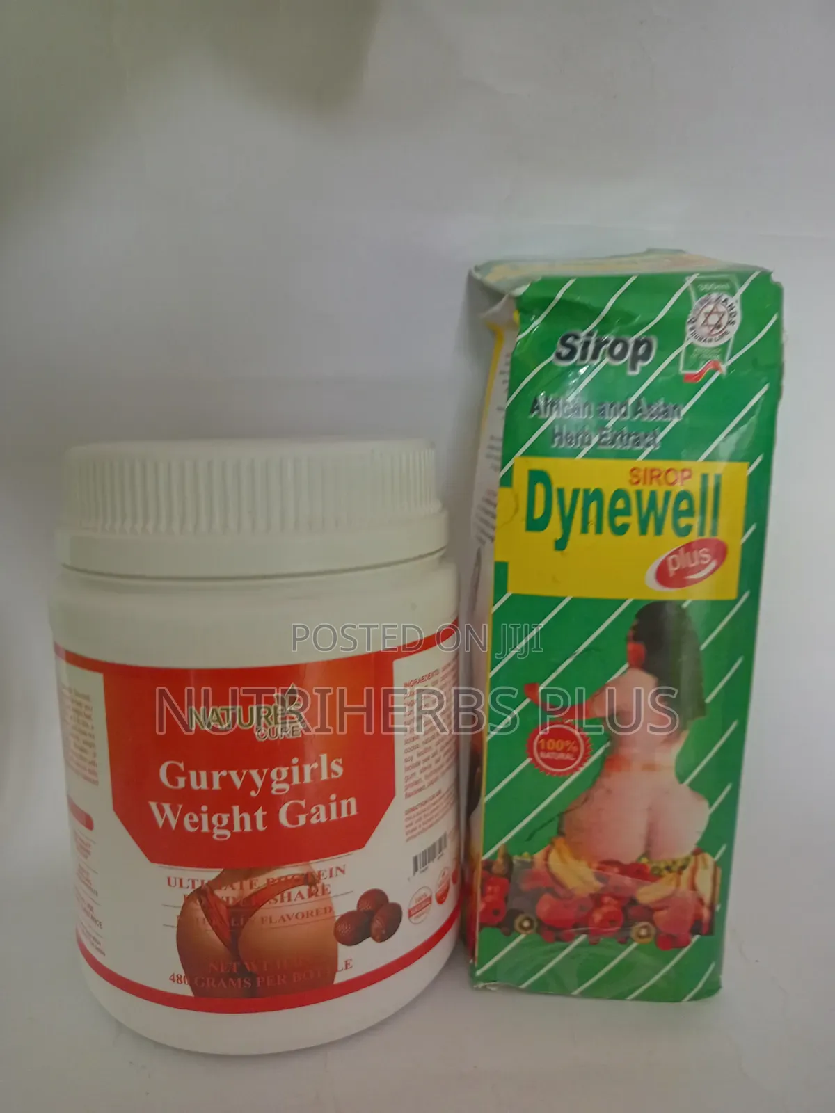 Curvygirls Weight Gain Protein Powder and Dynewell Plus Syrup
