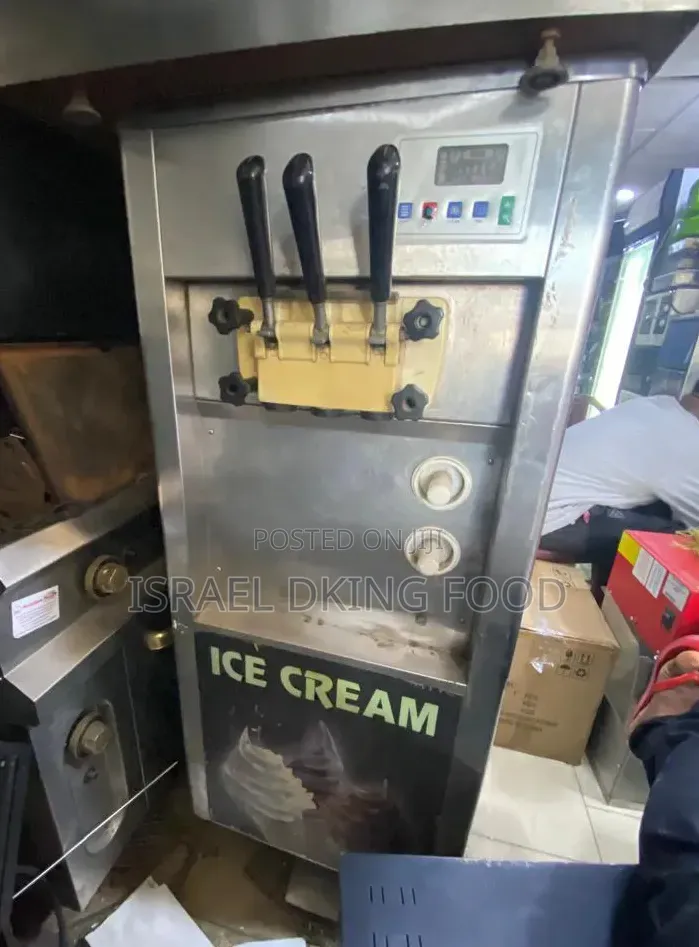 Industrial Stainless Electric Copper Coil Soft Ice Cream Machine