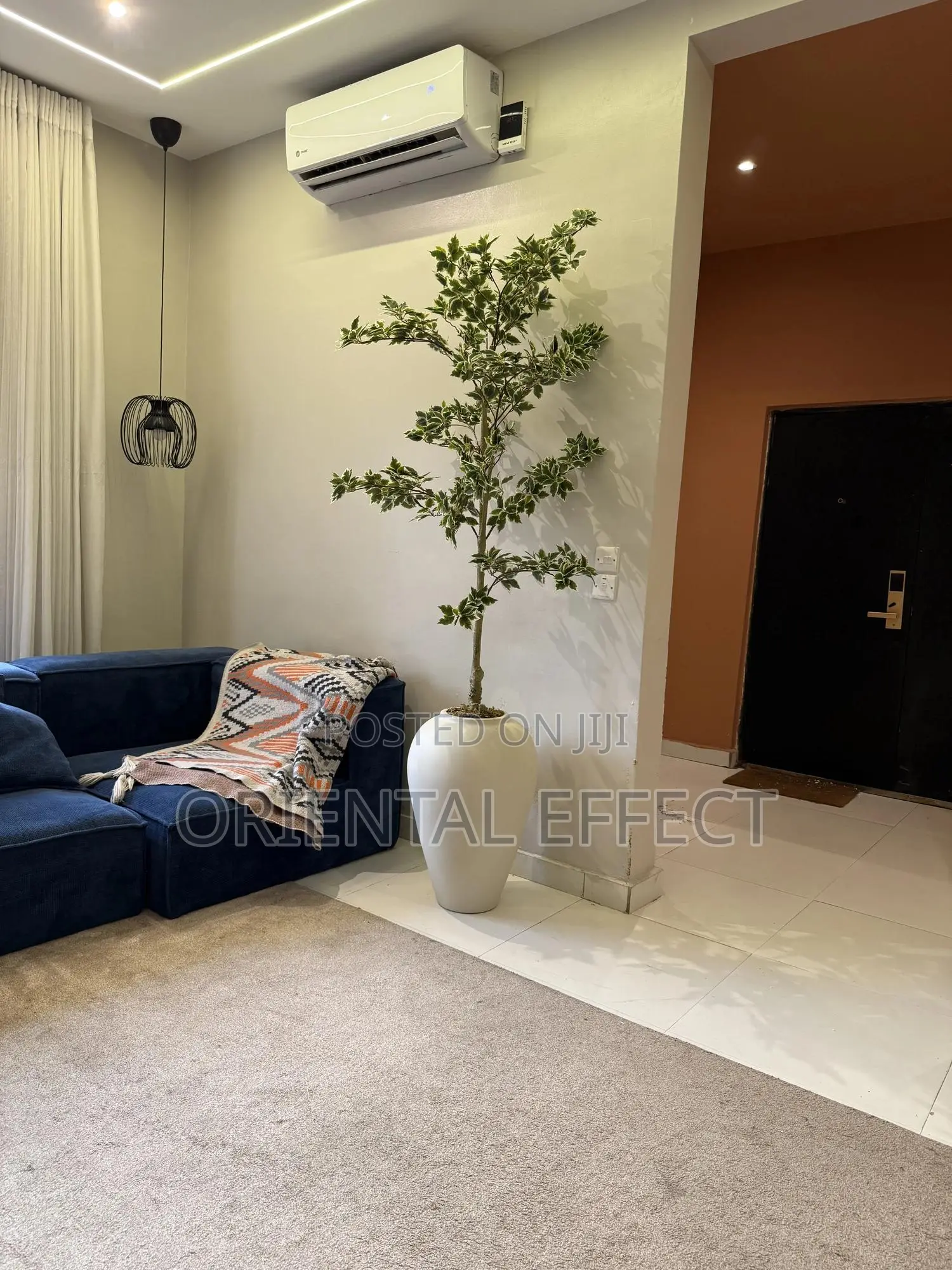 Luxury Artificial Banyan Tree Flower Pot | Modern Home Decor Nigeria