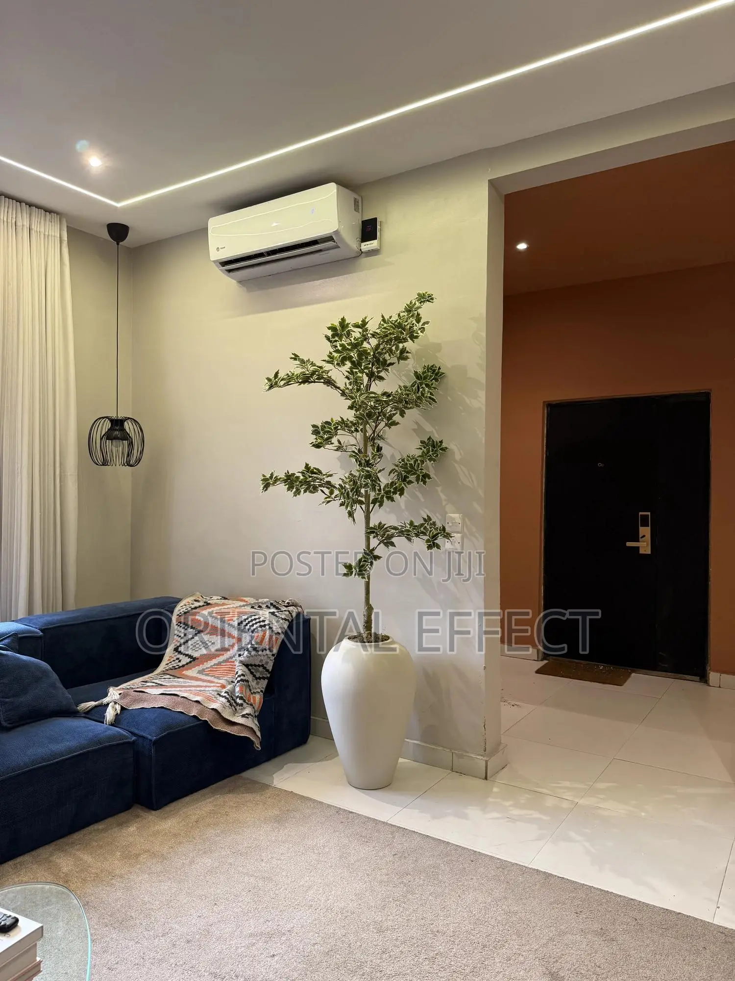Luxury Artificial Banyan Tree Flower Pot | Modern Home Decor Nigeria