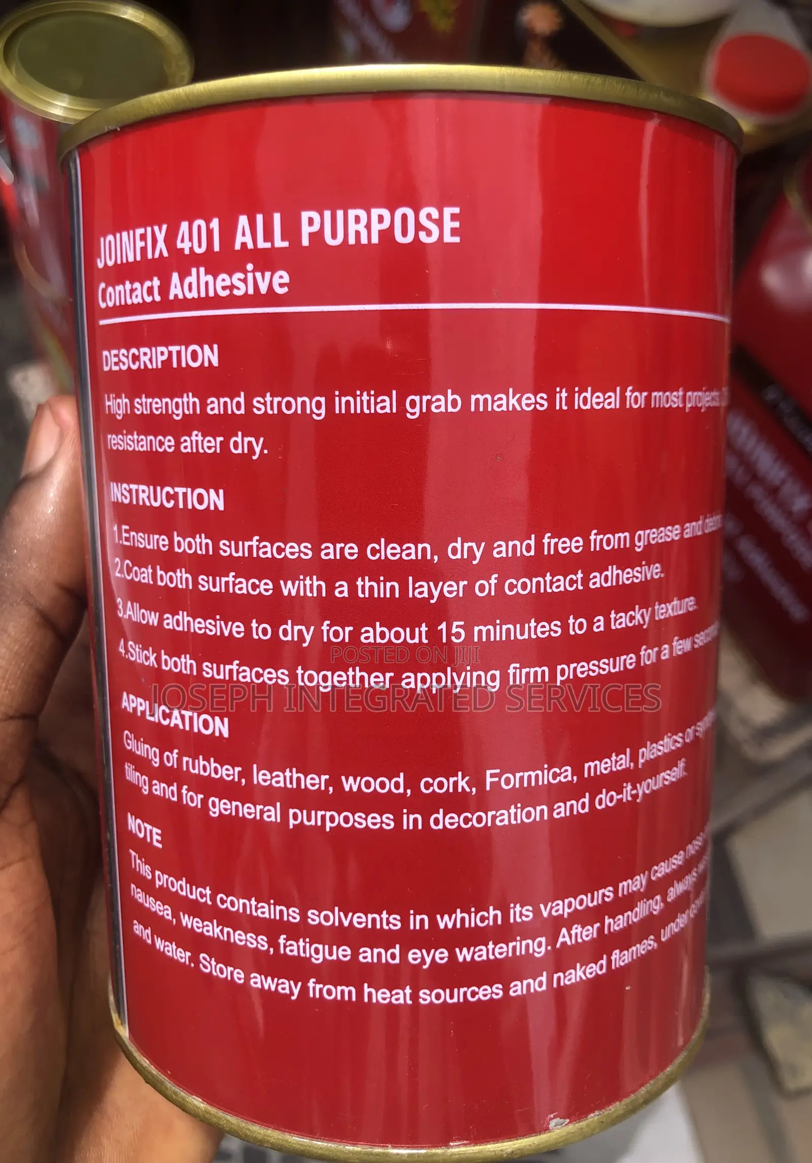 Joinfix 401 All Purpose Contact Adhesive