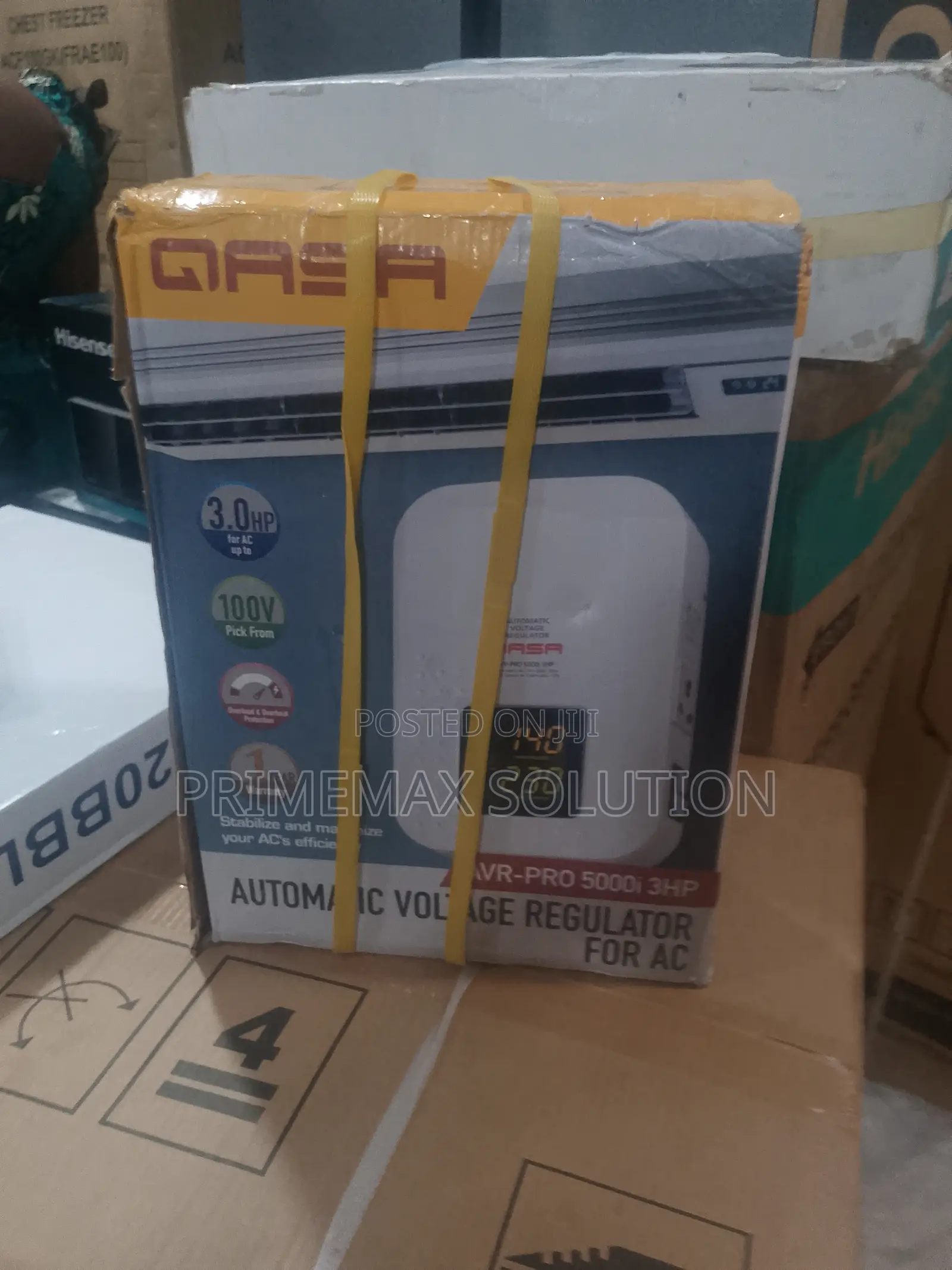 Qasa 5000w Wall Mount Voltage Stabilizer - Automatic Avr 5kva