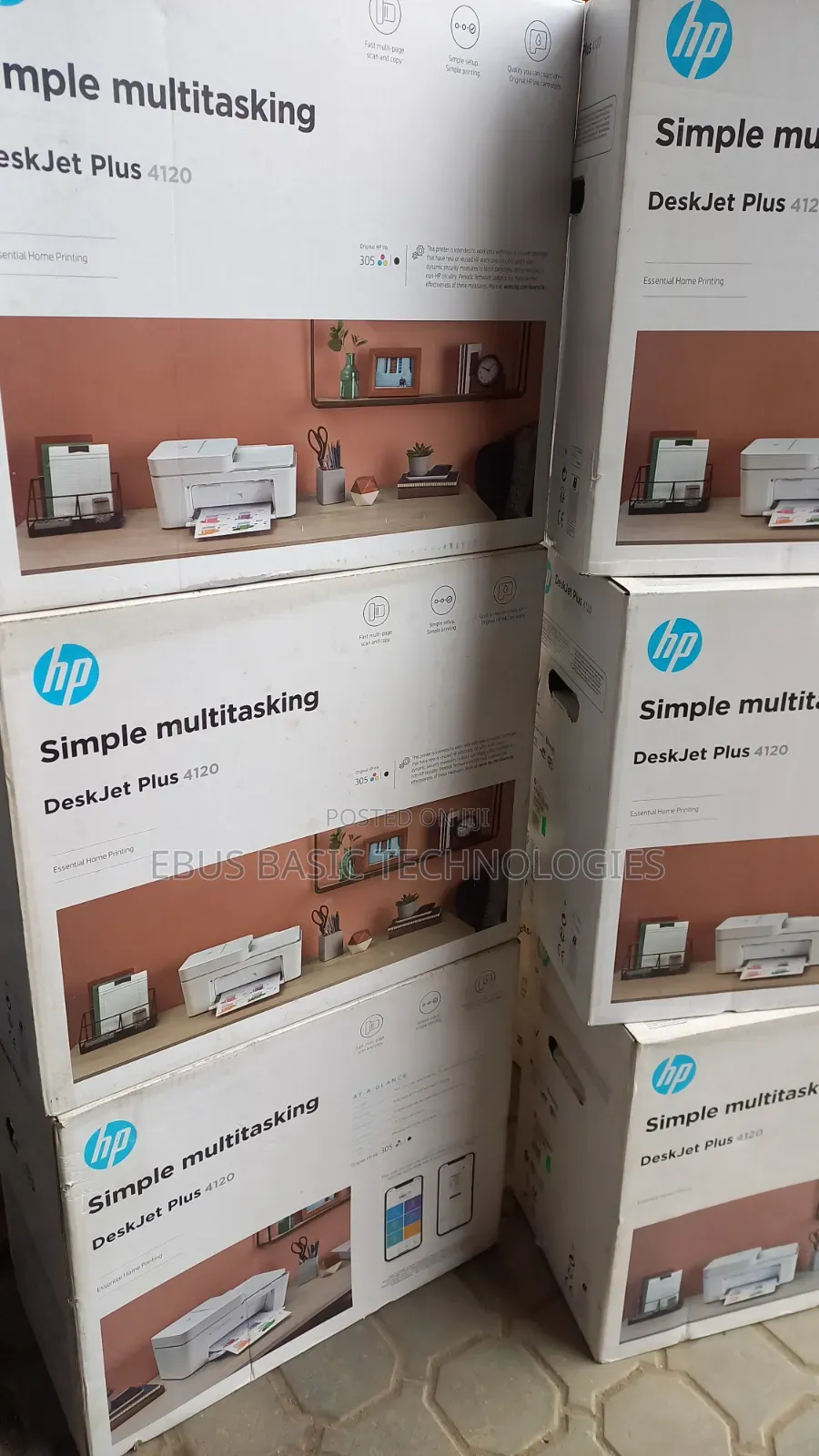 Hp Deskjet 4120 All in One Colour Printer