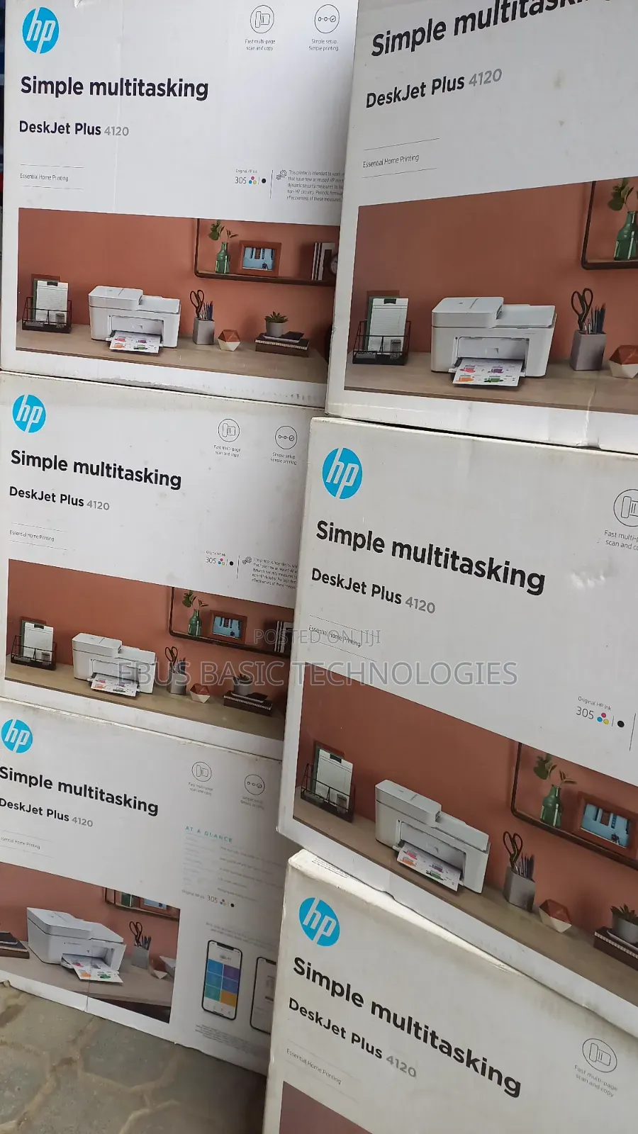 Hp Deskjet 4120 All in One Colour Printer