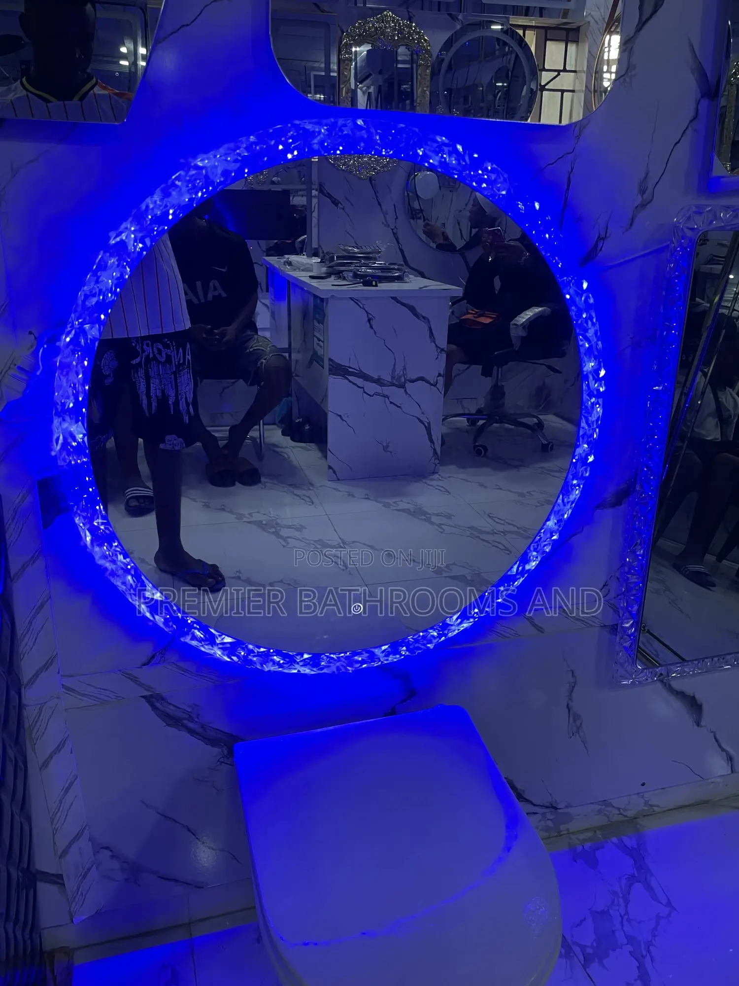 80x80 Crystal Mirror