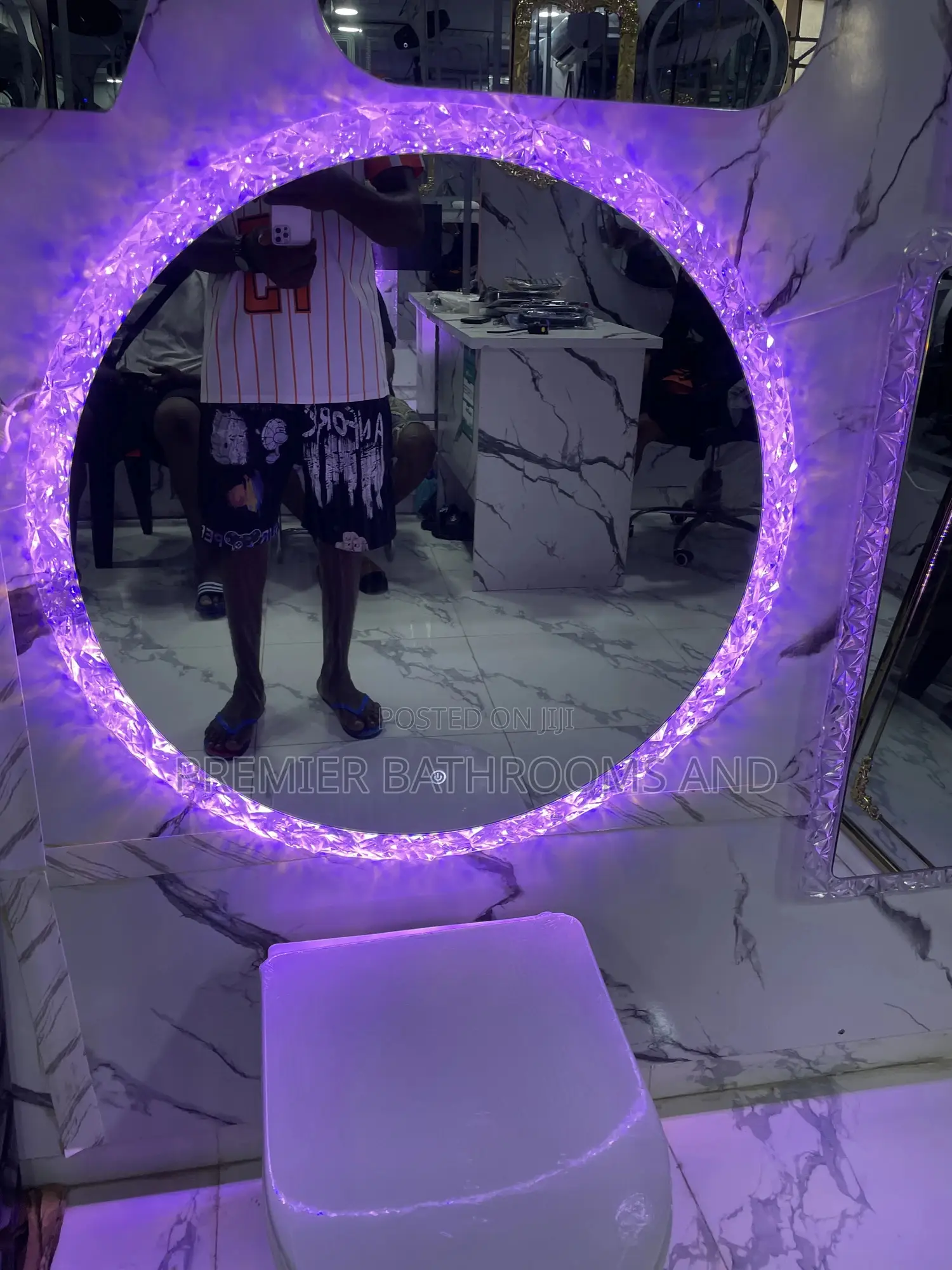 80x80 Crystal Mirror