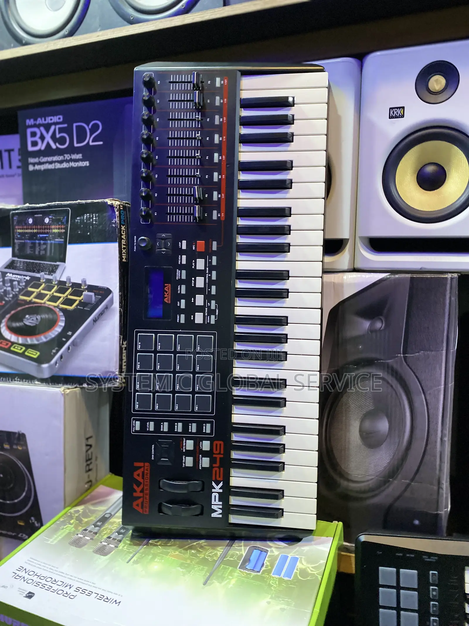 Akai Mpk249 Studio Keyboard