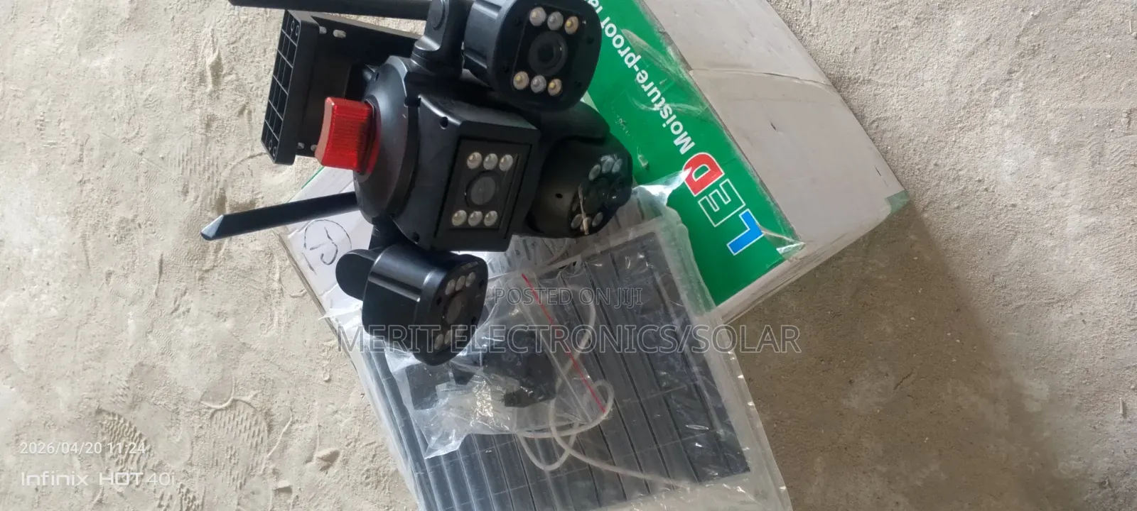 Triple Lens Solar Camera
