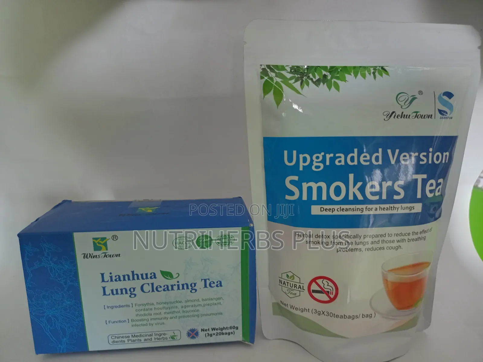 Winstown Lung Clearing Tea and Winstown Smokers Tea