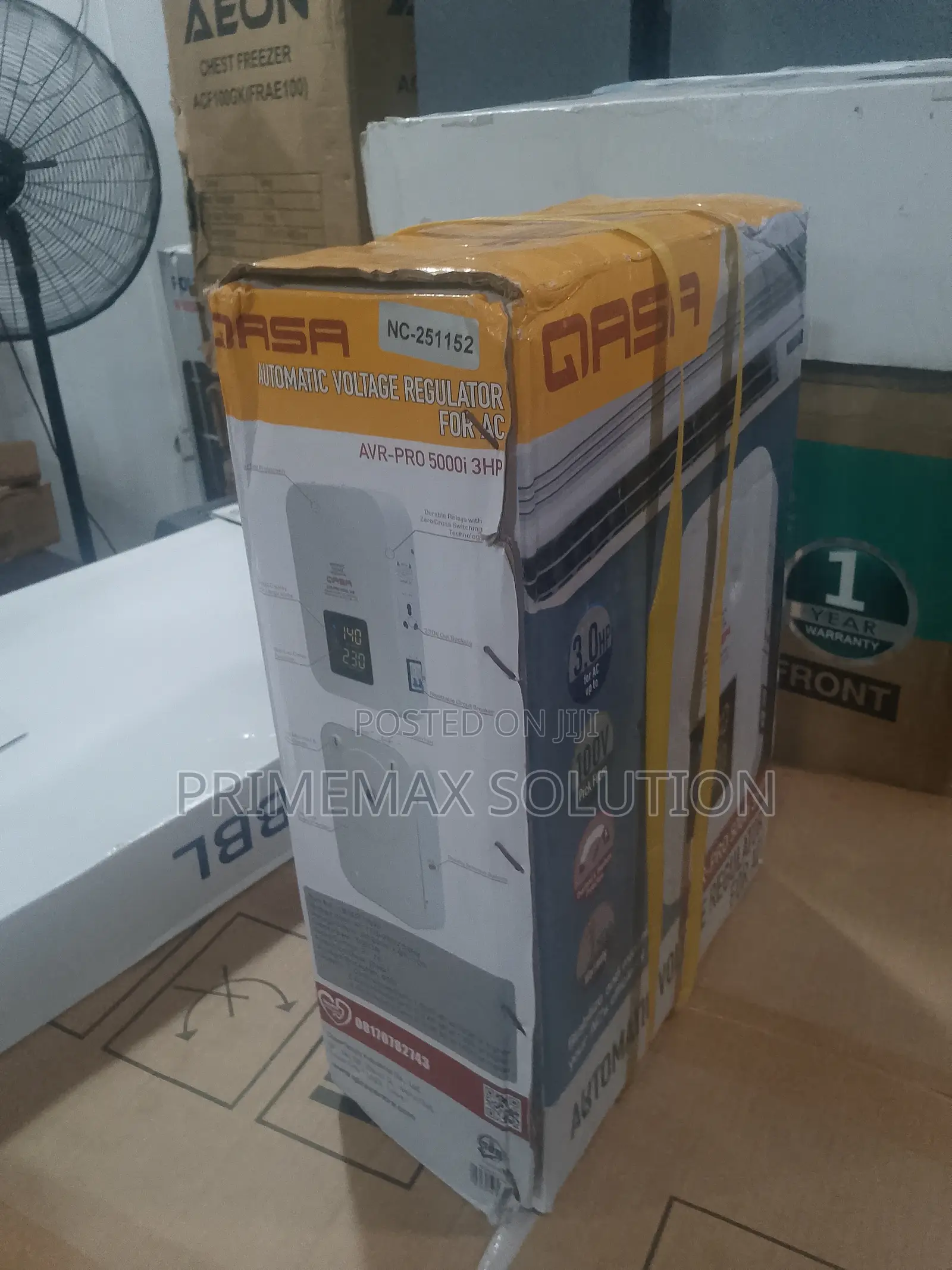 Heavy Duty Qasa 5000w Wall Mounted Avr for Home Appliances