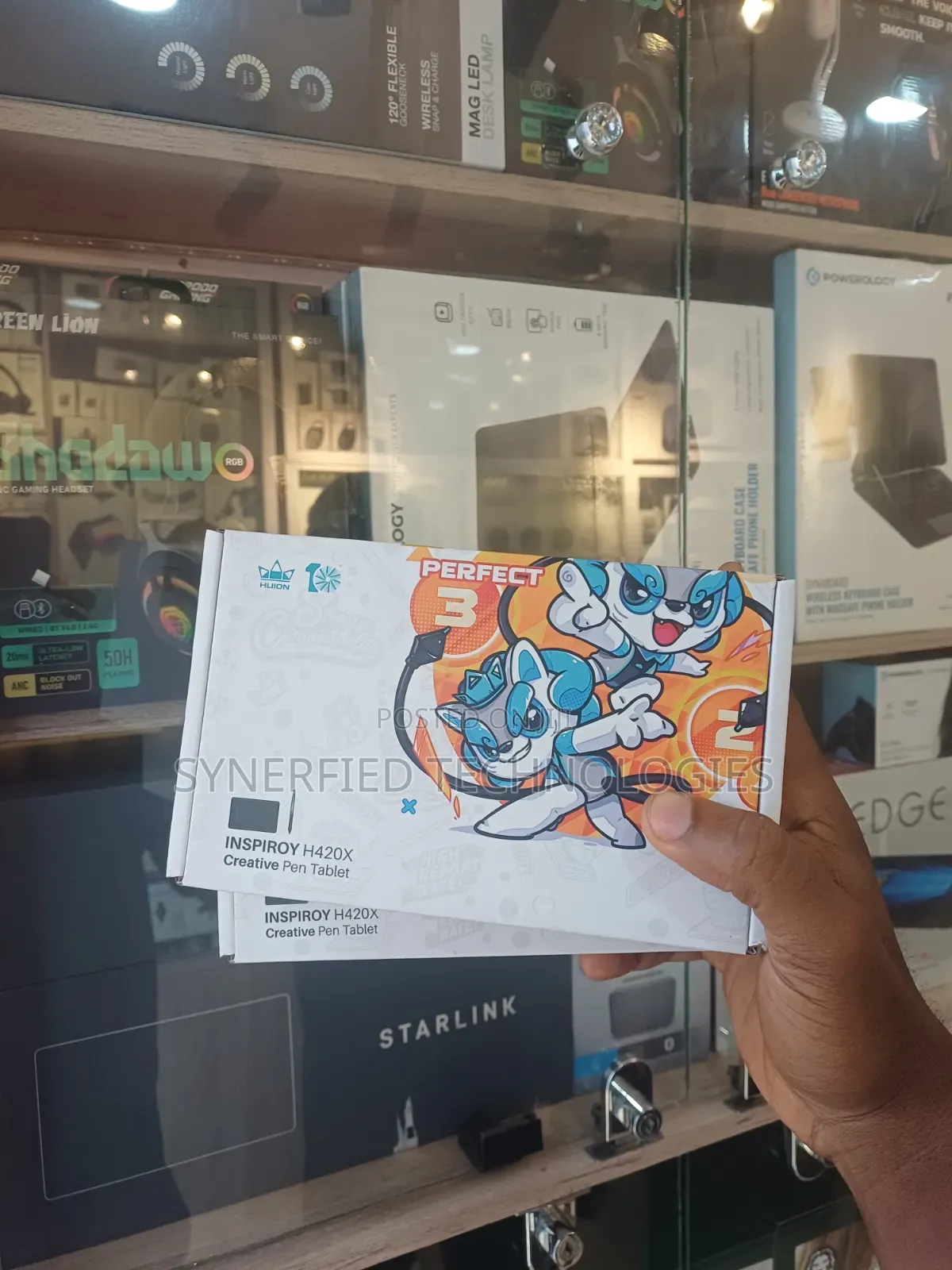 Huion H420x Drawing Tablet for Artists, Designers and Animators
