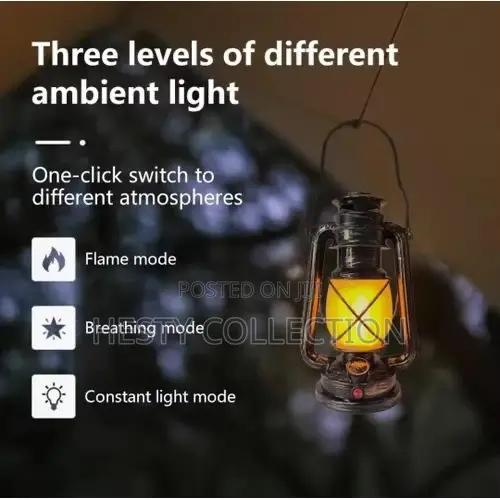 Mini Vintage Lantern Rechargeable Decor For Office Hotel Home Bar