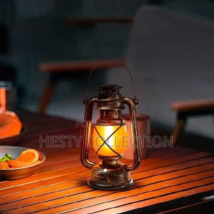 Mini Vintage Lantern Rechargeable Decor For Office Hotel Home Bar