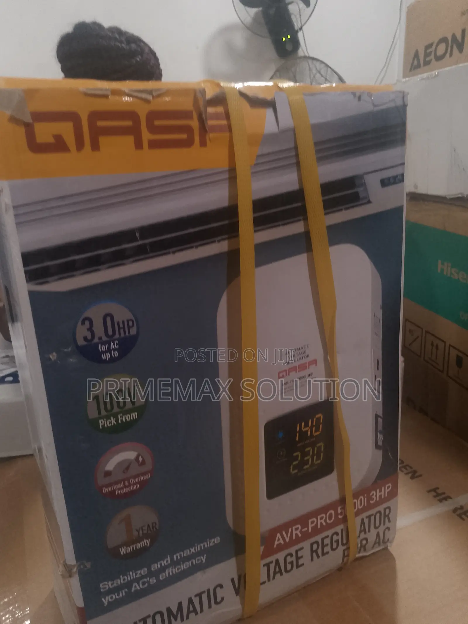 Qasa Avr-Pro 5000w Wall Mount Voltage Regulator
