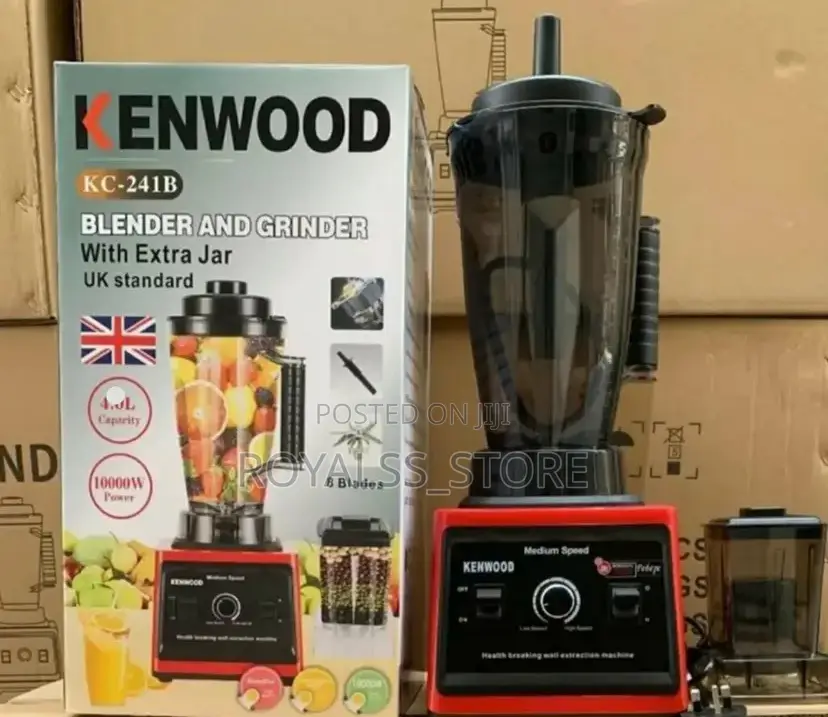 10,000watts 4l Kenwood Commercial Blender Grinder Uk Standard
