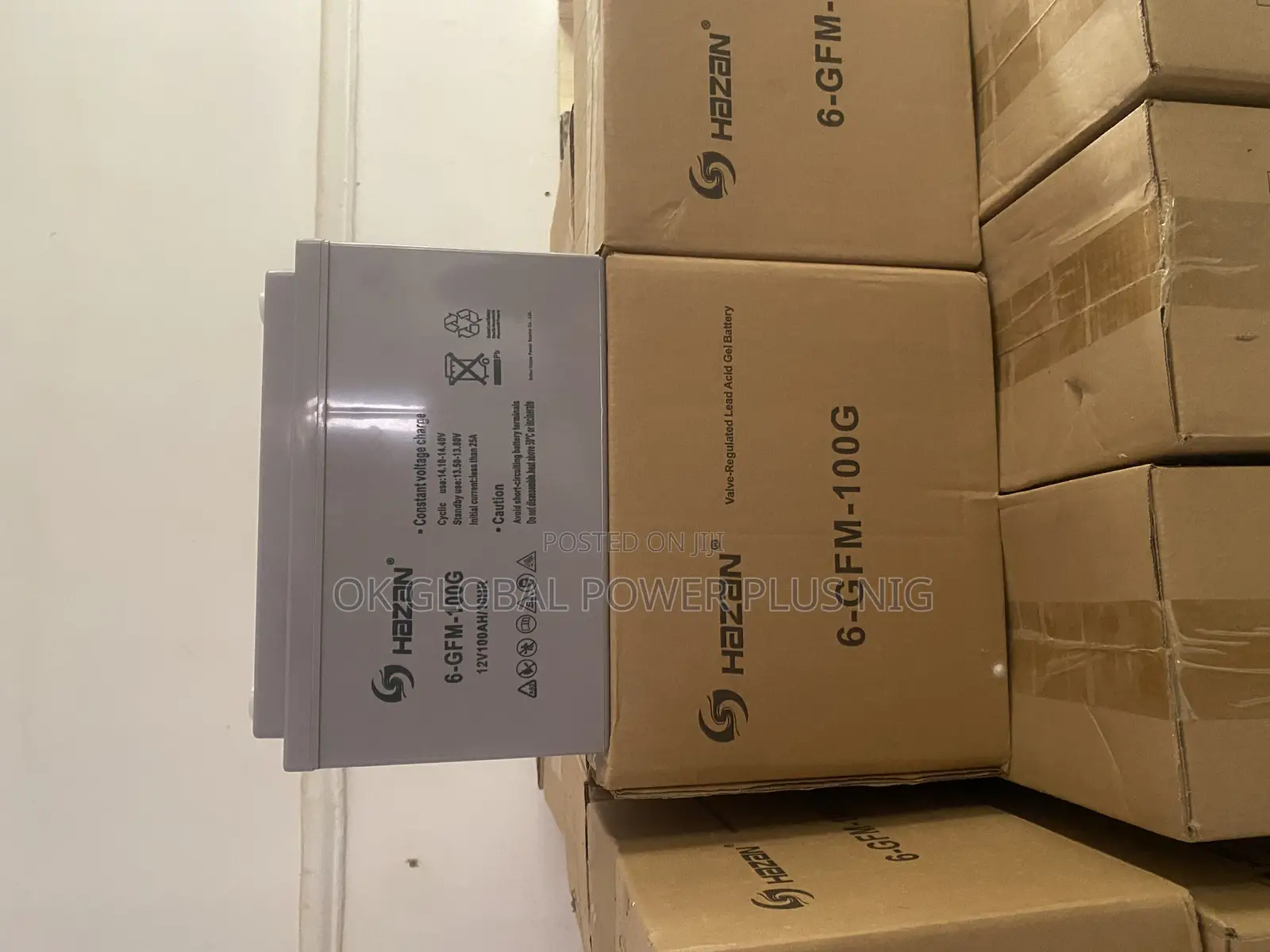 Hazan 100ah/12v Deep Cycle Battery With 1 Year Warranty