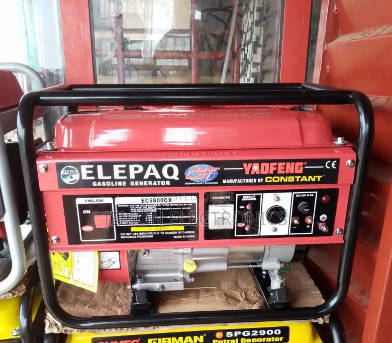 Original 3.5kva Elepaq Generator Silent Noisy100%Copper Coil