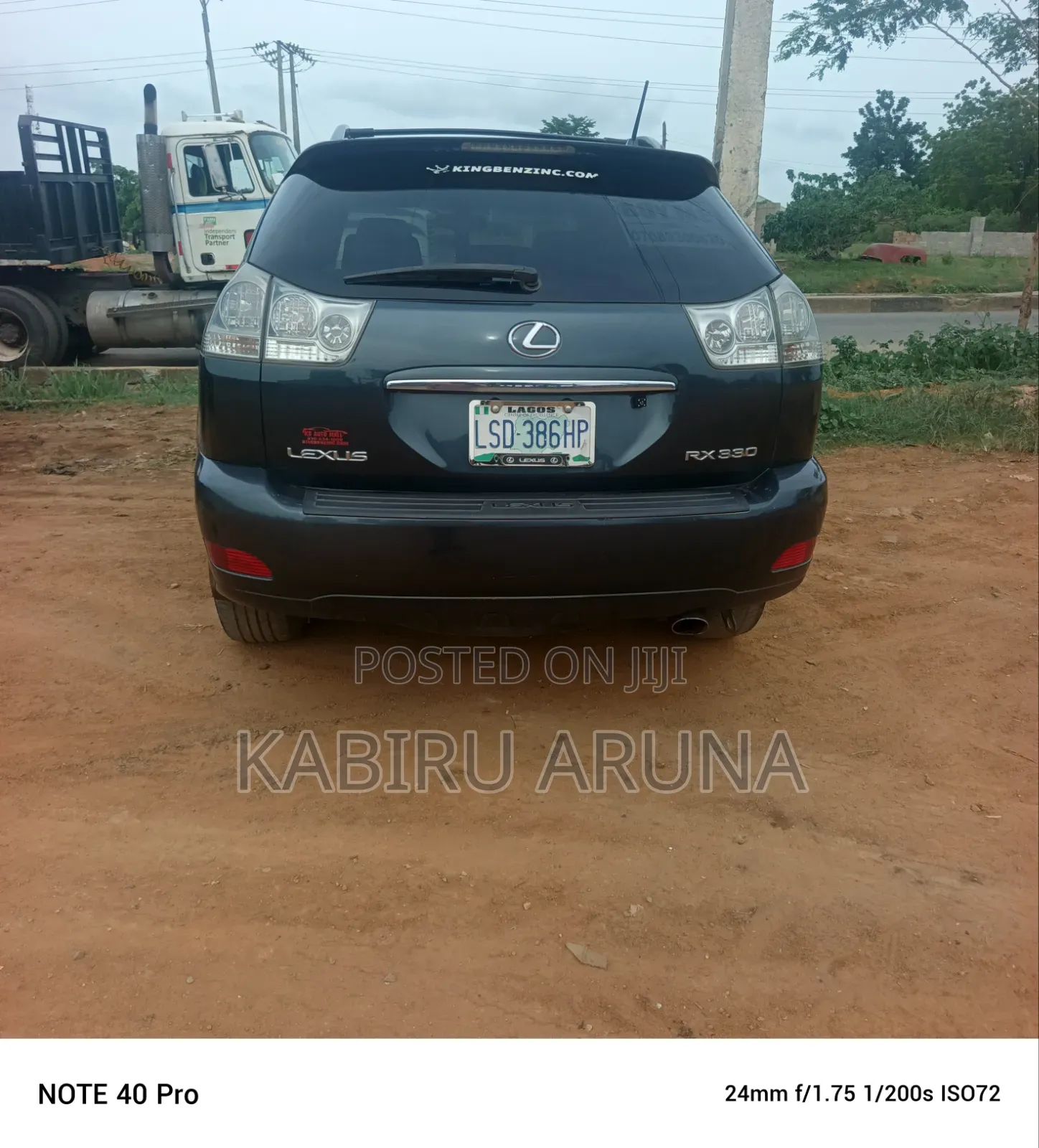 Lexus RX 2004 Gray