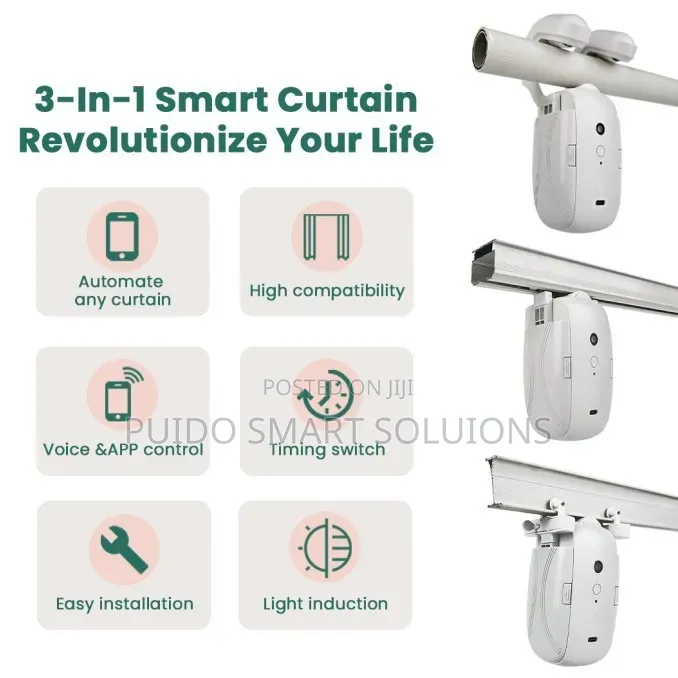 Wifi Smart Curtain Robot (Double Opening)