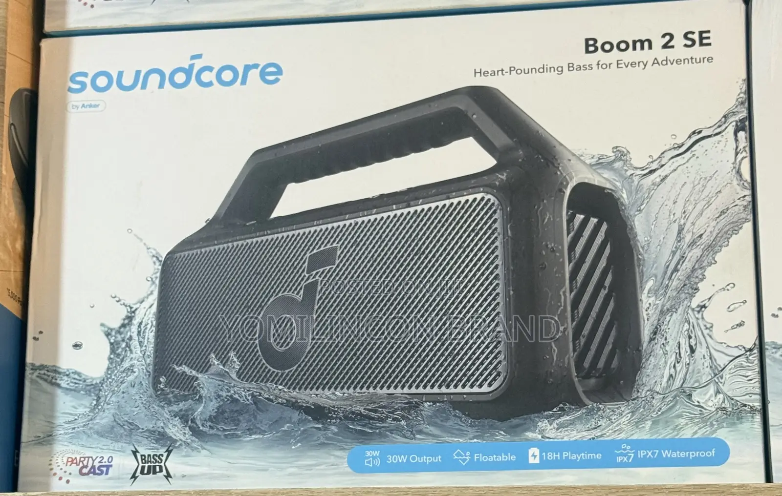 Anker Soundcore Boom 2 Se Wireless Portable Speaker - Black
