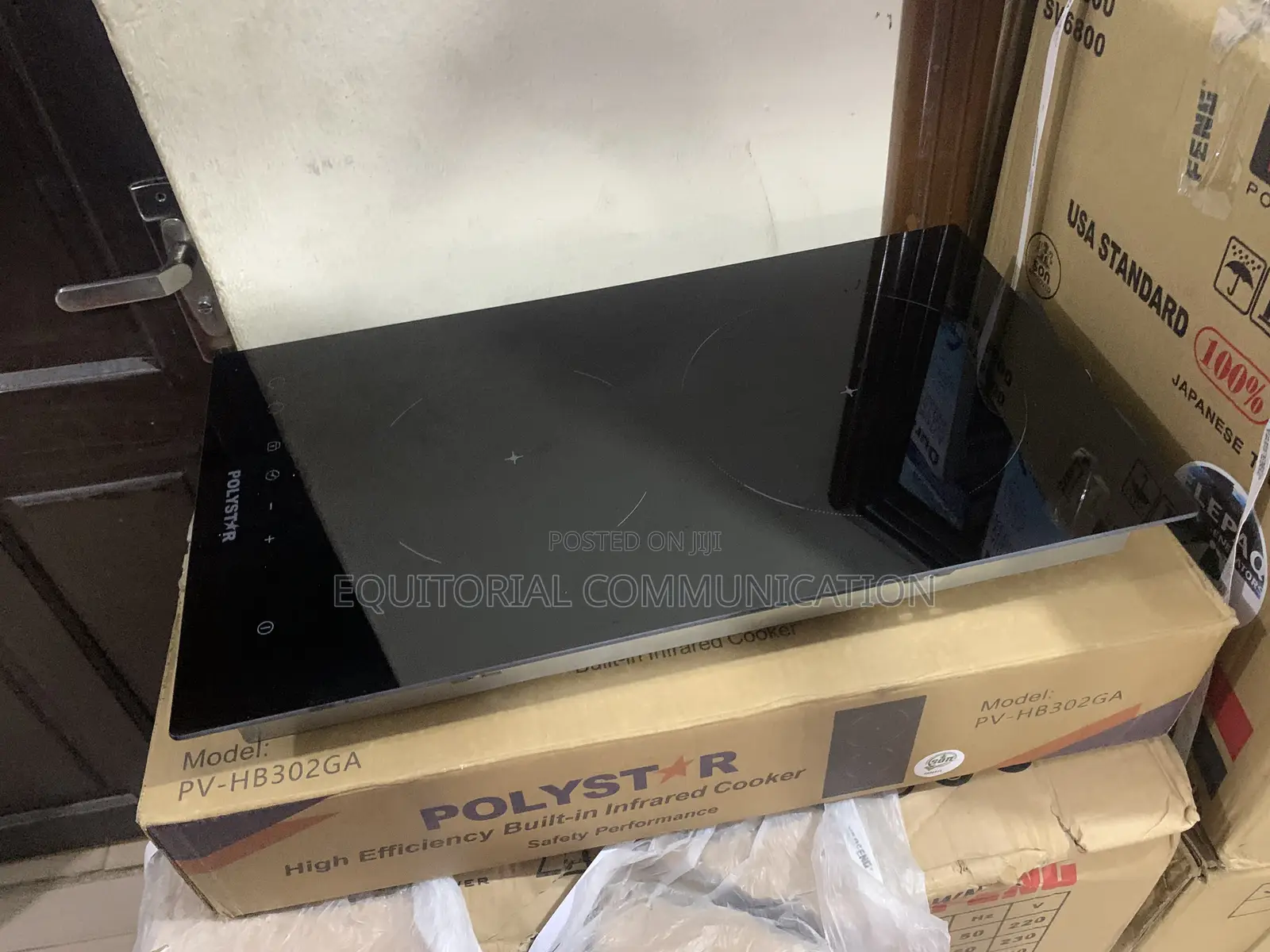 Polystar Built-in Infrared Cooker With Tempered Glass Top
