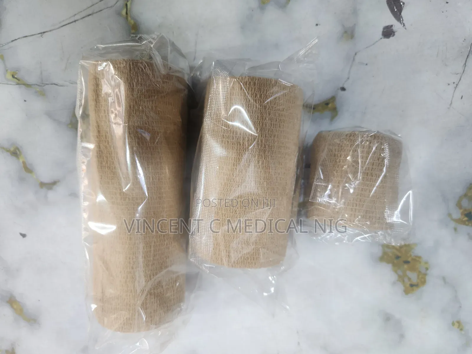 Cobam Bandage 6" 4" 2" Coban Wrap Self-Adhering, Elastic