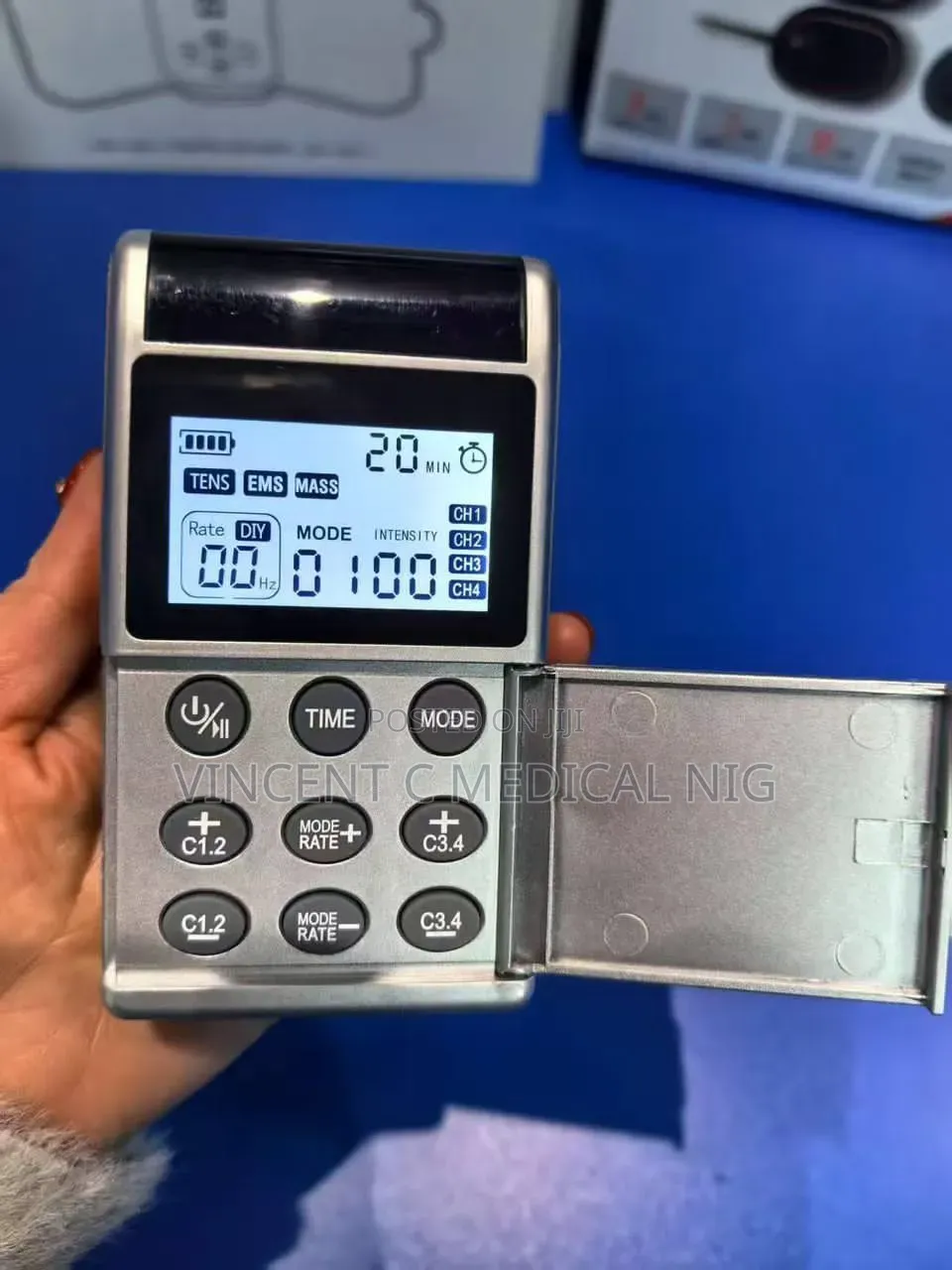 Rechargeable Tens and Ems Machines