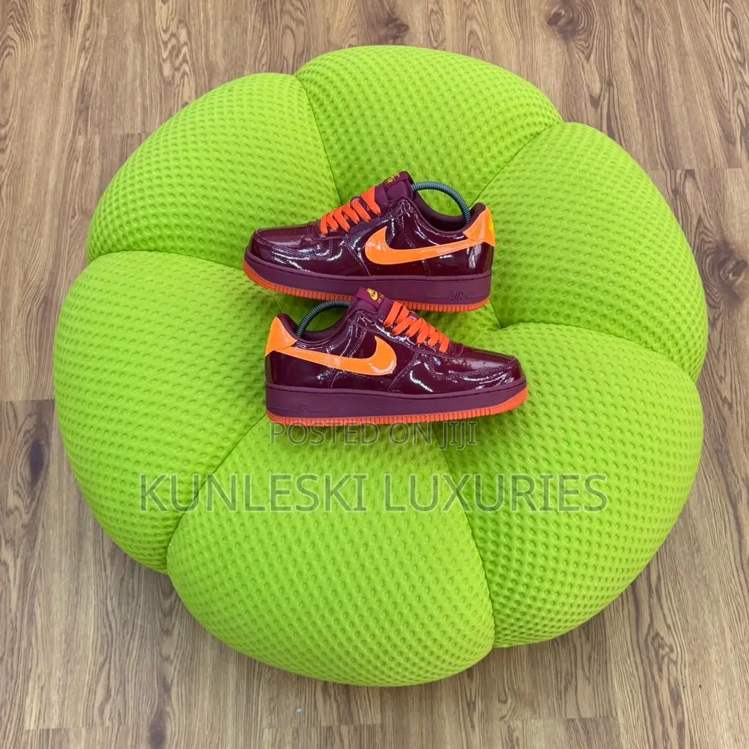 Original Nike Air Force 1 Low Patent Team Sneakers